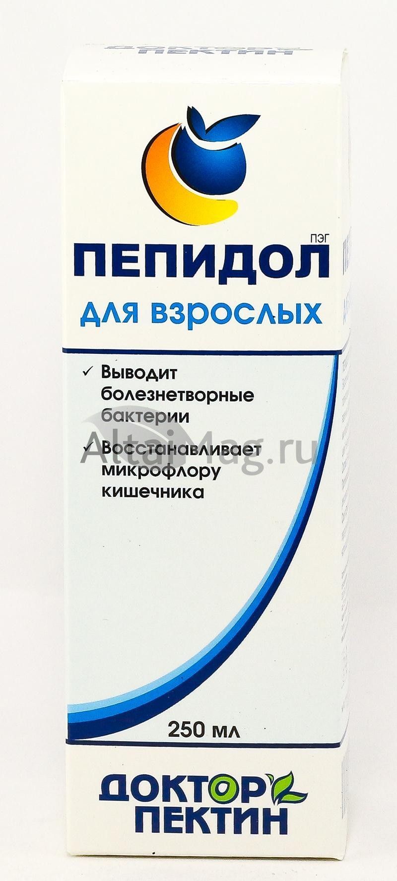 Доктор Пектин Пепидол 5% 250 мл в Петропавловске-Камчатском — купить  недорого по низкой цене в интернет аптеке AltaiMag