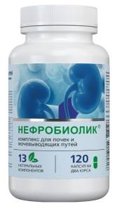 Комплекс для почек Нефробиолик БАД Алтайский нектар 120 капсул