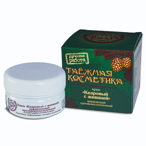 Таежная косметика крем кедровый с живицей, 50 мл