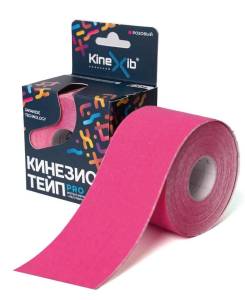 Кинезио-Тейп бинт нестерильный KineXib PRO 5см*5м красный
