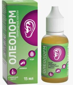 Капли для ушей Олеолорм Алтайский нектар 15мл