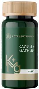Калий + магний БАД Алтайвитамины 60 капсул